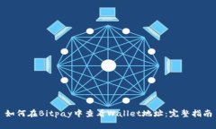 如何在Bitpay中查看Wallet地