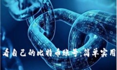 如何查看自己的比特币账