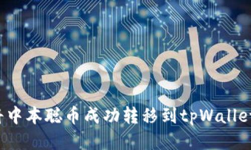 如何将中本聪币成功转移到tpWallet钱包?